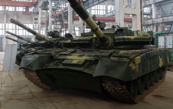 В Украине показали модернизированный танк Т-80 (фото)