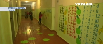 Учителя одной из школ Запорожской области креативно подошли к обучению детей (фото, видео)