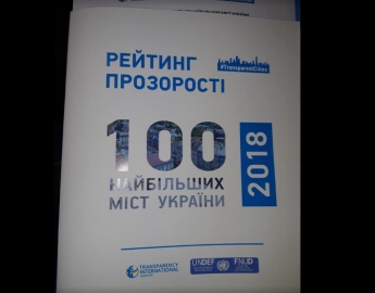 В рейтинге прозрачности Мелитополь поднялся в первую двадцатку городов Украины
