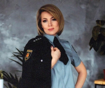 Приз зрительских симпатий конкурса "Красавица полиции" достался жительнице Мелитополя (фото)
