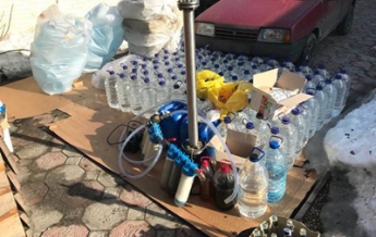 Под Харьковом поддельный алкоголь изготавливали в промышленных масштабах (фото)