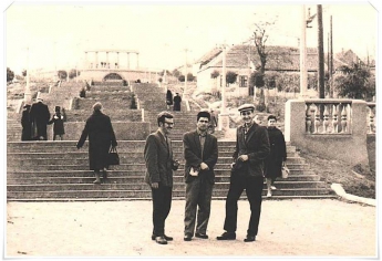 Появилось фото "Потемкинской" лестницы 50-х годов (фото)