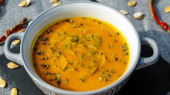Как приготовить постный суп-пюре из тыквы