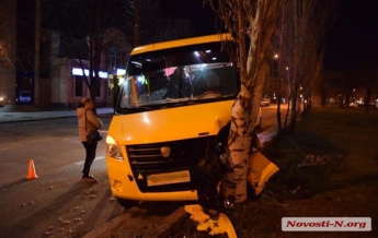 В Николаеве водитель маршрутки потерял сознание за рулем (фото)