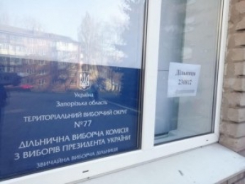 Жители Запорожья и области выстаивают очереди, чтобы проголосовать