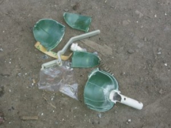 В Пологах во двор местным жителям бросили гранату