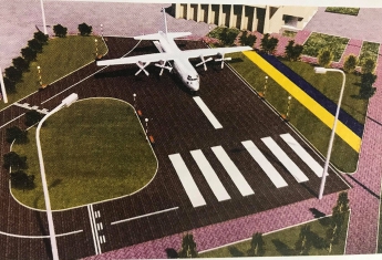 Министерство обороны задерживает передачу Мелитополю музея на крыльях для уникального сквера (фото)