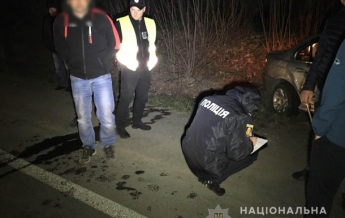 В Ровенской области пьяный водитель травмировал двух полицейских (видео)
