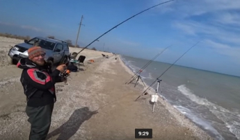 В Кирилловке удачно открыли сезон рыбалки на пиленгаса (видео)