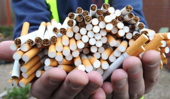 В Запорожской области изъяли партию незаконно ввезенных сигарет на сумму 2,6 млн грн