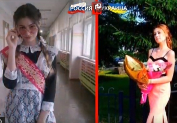 Российские пропагандисты уже сравнивают выпускниц Мелитополя с волгоградскими (видео)