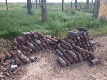 СБУ разоблачило группировку, торговавшую использованными боеприпасами с территории складов под Новобогдановкой