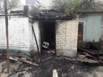 В Мелитополе в собственном доме сгорела женщина (фото)