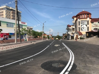 После капремонта на центральной улице Мелитополя изменится схема движения автомобилей (фото)