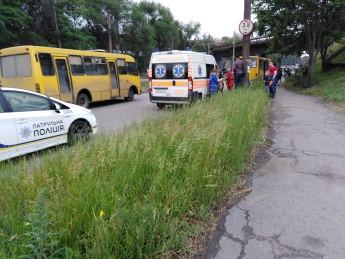 В Запорожье столкнулись два автобуса: есть пострадавшие (Фото)