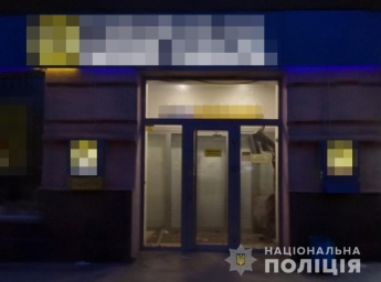 В Запорожье задержали парня, подорвавшего банкомат (Фото)