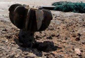 На Херсонщине на трассе военные потеряли минометную мину