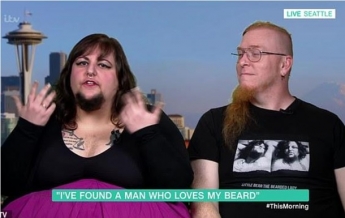 Бородатая американка вышла замуж за "бородача"