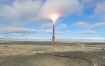 В России показали испытания новой противоракеты (видео)
