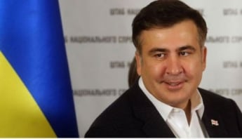 С черного хода привычнее: Саакашвили вляпался в очередной конфуз (видео)
