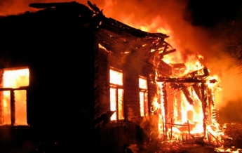 Мужчина заживо сгорел в собственном доме
