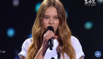 Девочка из Запорожской области попробовала свои силы на шоу «Голос країни»