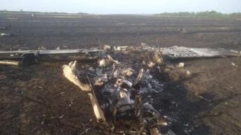 Крушение самолета под Харьковом: появились фото