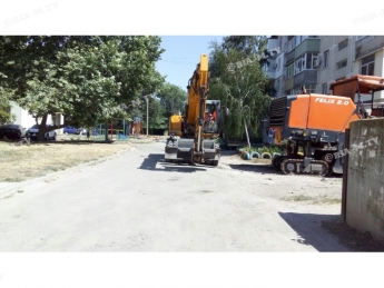 На северной окраине Мелитополя  начался ремонт дороги (фото)