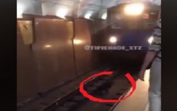 В Харькове пес едва не сорвал работу метро (видео)
