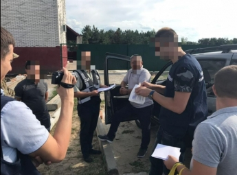 В Мелитополе очередное громкое задержание взяточника сотрудниками ГБР (фото, видео)