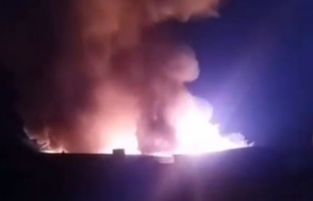 Зарево от ночного пожара в Кирилловке было видно за несколько километров