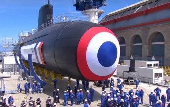 Во Франции построили атомную подлодку нового поколения (видео)