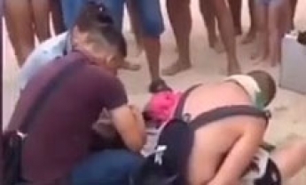 Вор, пойманный на пляже в Кирилловке, позарился на розовое парео