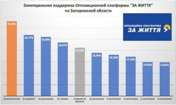 Мелитопольский округ поставил областной рекорд в поддержке партии Бойко и Рабиновича на выборах ВР  (видео)