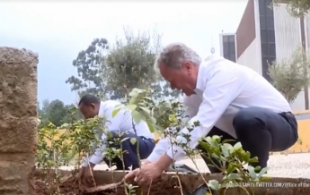 В Эфиопии за день высадили 350 миллионов деревьев (видео)