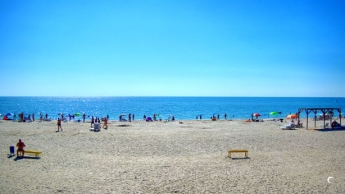 Кирилловка радует идеальным штилем и прозрачным морем (фото, видео)