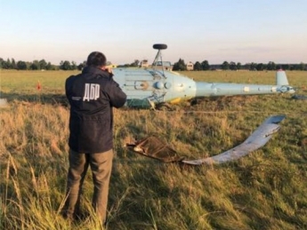 В Бродах потерпел крушение военный вертолет: что известно на данный момент (фото)