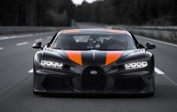Bugatti Chiron разогнали до рекордных 490 км/ч (видео)