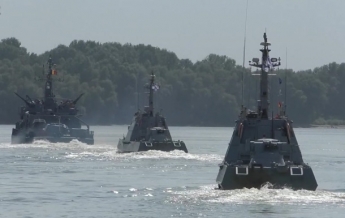 Минобороны показало военные учения на Дунае