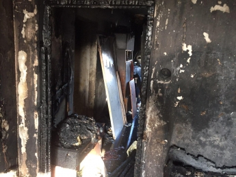 Спасли двоих человек: подробности пожара в Запорожье (Фото)