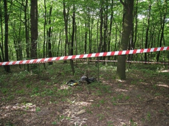 В Запорожской области в лесополосе нашли разложившийся труп мужчины
