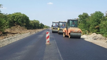 Остались "косметические мелочи": ремонт трассы Запорожье-Мариуполь почти закончен