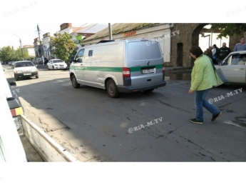 В Мелитополе в ДТП попали инкассаторы (фото)