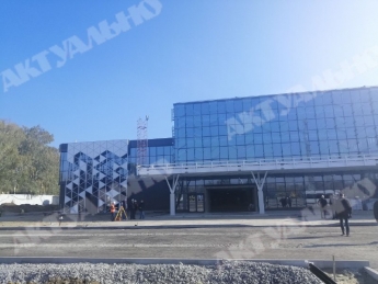 Стало известно, когда в Запорожском аэропорту закончат строительство нового терминала (ФОТО)
