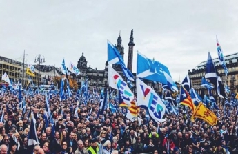 В Шотландии прошел марш за независимость региона