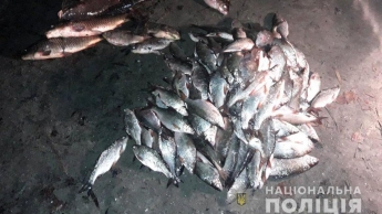 В Запорожской области поймали браконьеров с крупным уловом