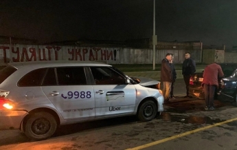 В Киеве водитель Uber устроил тройное ДТП, есть пострадавшие