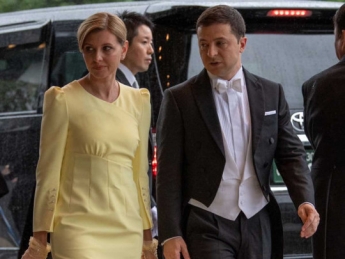 Жена Зеленского рассказала о «скандале» с ее желтым платьем во время визита в Японию