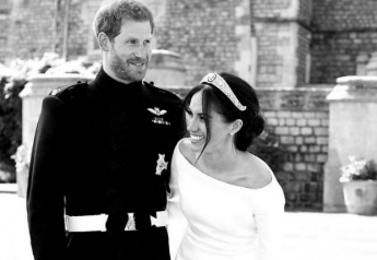 Светятся от счастья: принц Гарри и Меган Маркл показали неопубликованное ранее свадебное фото
