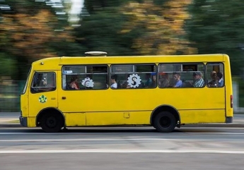 Двое мужчин в Бердянске пытались захватить автобус (видео)